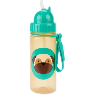 Zoo Straw Bottle Pp