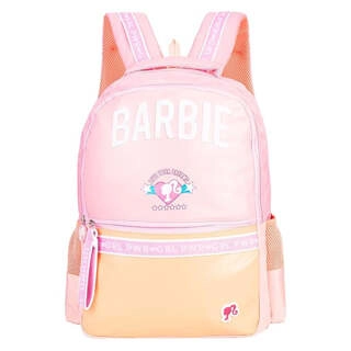 Striders Barbie Pink & Peach 17 Inch School Bag