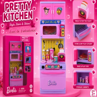 Barbie Pretty Kitchen Set