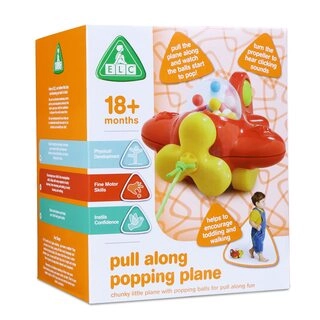 Pull Along Popping Plane