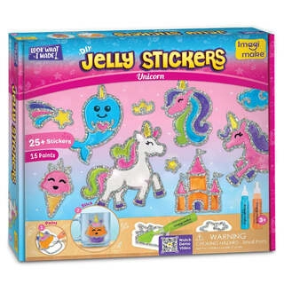 DIY Unicorn Jelly Stickers