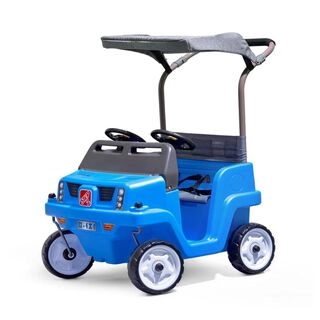 Side-By-Side Push Around SUV - Blue
