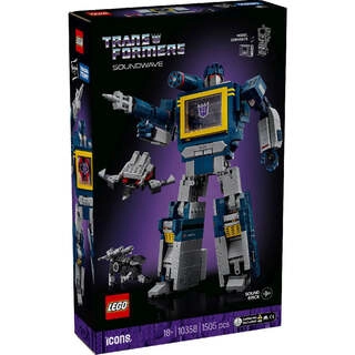 10358 Icons Transformers Soundwave (1505 Pieces)