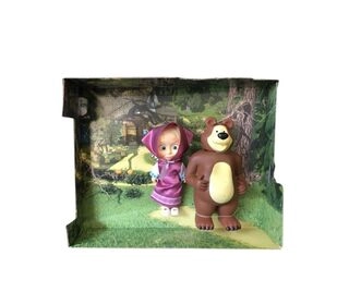 Mischievous Masha With Bear