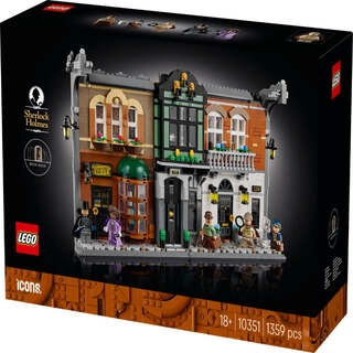 10351 Icons Sherlock Holmes Book Nook (1359 Pieces)