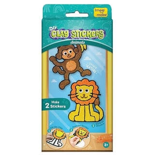 DIY Clay Stickers Animals