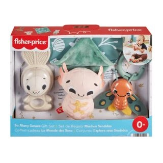 So Many Senses Gift Set, 4 Baby Sensory Toys With Fine Motor Activities