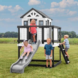 Sweetwater Heights Elevated Playhouse -White
