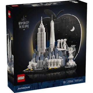 21066 Architecture New York City –The Big Apple (1465 Pieces)