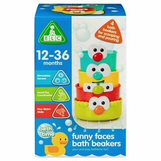 Funny Faces Bath Beaker