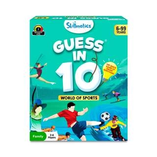 Guess in 10 World Of Sports | Trivia Card Game (ages 6+)