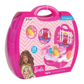 Suitcase Kitchen Set Barbie - Multi colour