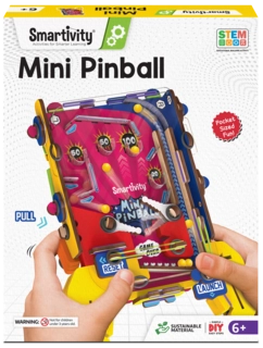 Hand - Held Mini Pinball Game | 6 - 14 years | Screen Free Play