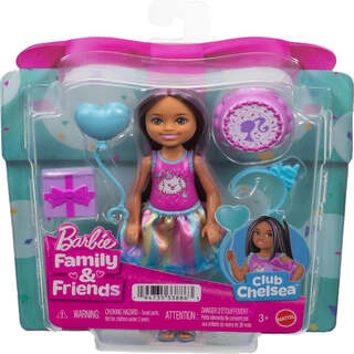 Barbie Club Chelsea 6-Inch Birthday-Themed Small Doll