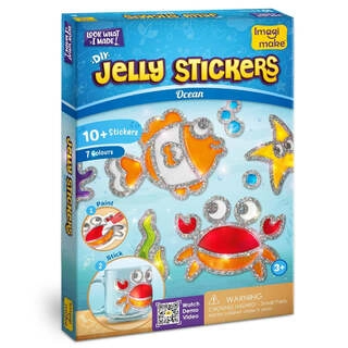 DIY Jelly Stickers -Ocean