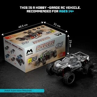 Spectre 4×4 Hobby Grade RC Off-Road Truck | High-Speed All-Terrain Remote Control Car for Adults & Kids 14+