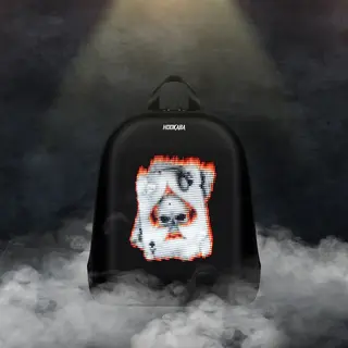 Hookaba BOLD BLING BAG, | Smart Pixel Display Bag | App Controlled, USB charge, Programmable Screen & Water Resistant