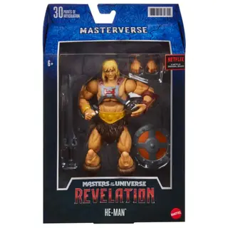 Masters of The Universe Masterverse Collection, 7-in Battle Figure – He-Man for Storytelling Play and Display