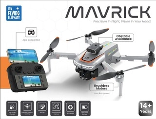 Maverick HD Camera Drone 720p | Brushless Motor | Obstacle Avoidance | 15 Min Flight