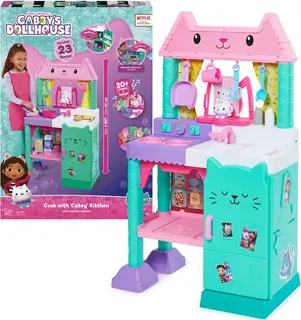 Gabby's Dollhouse Cakey Kitchen Set