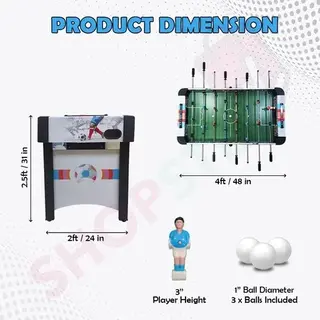 Toy Park TG 925A 4Ft Superior Soccer Table