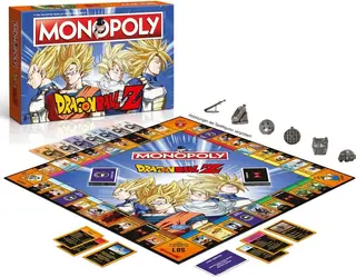 Monopoly - Dragon Ball Z - Board Game - Age 8+ limited edition