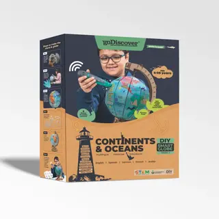 DIY Globe – Continents and Oceans 6-99 years