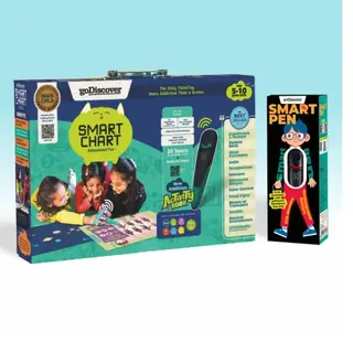 GoDiscover Smart Chart Interactive Learning Kit with Talking Pen 5-10 years