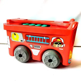 Building Blocks In Trolley Container - 30Pcs