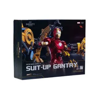 Iron Man MK4 With Suit-Up Gantry - 7In Action Figure