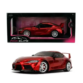 Pink Slips Toyota GR Supra 1/18th Scale Die-Cast Vehicle Replica