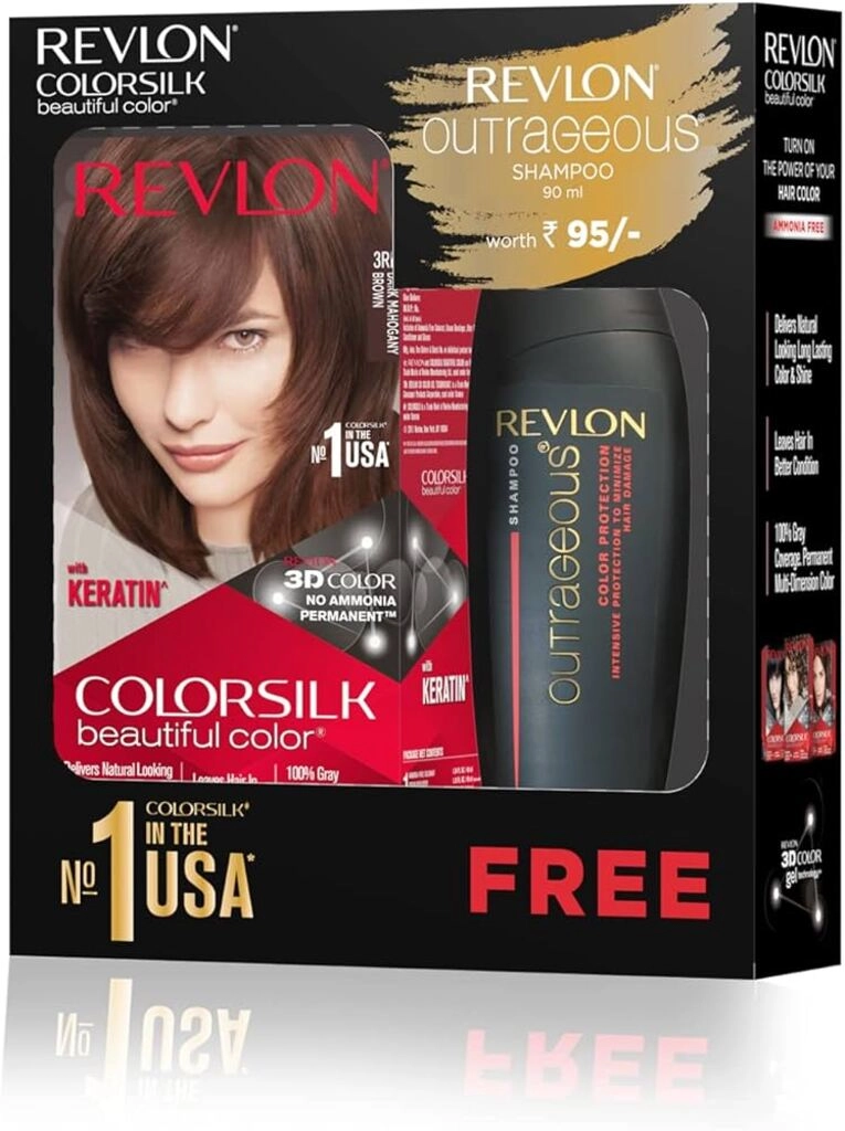 Color Silk 3R Dark Mahogany Brown Hair Color
