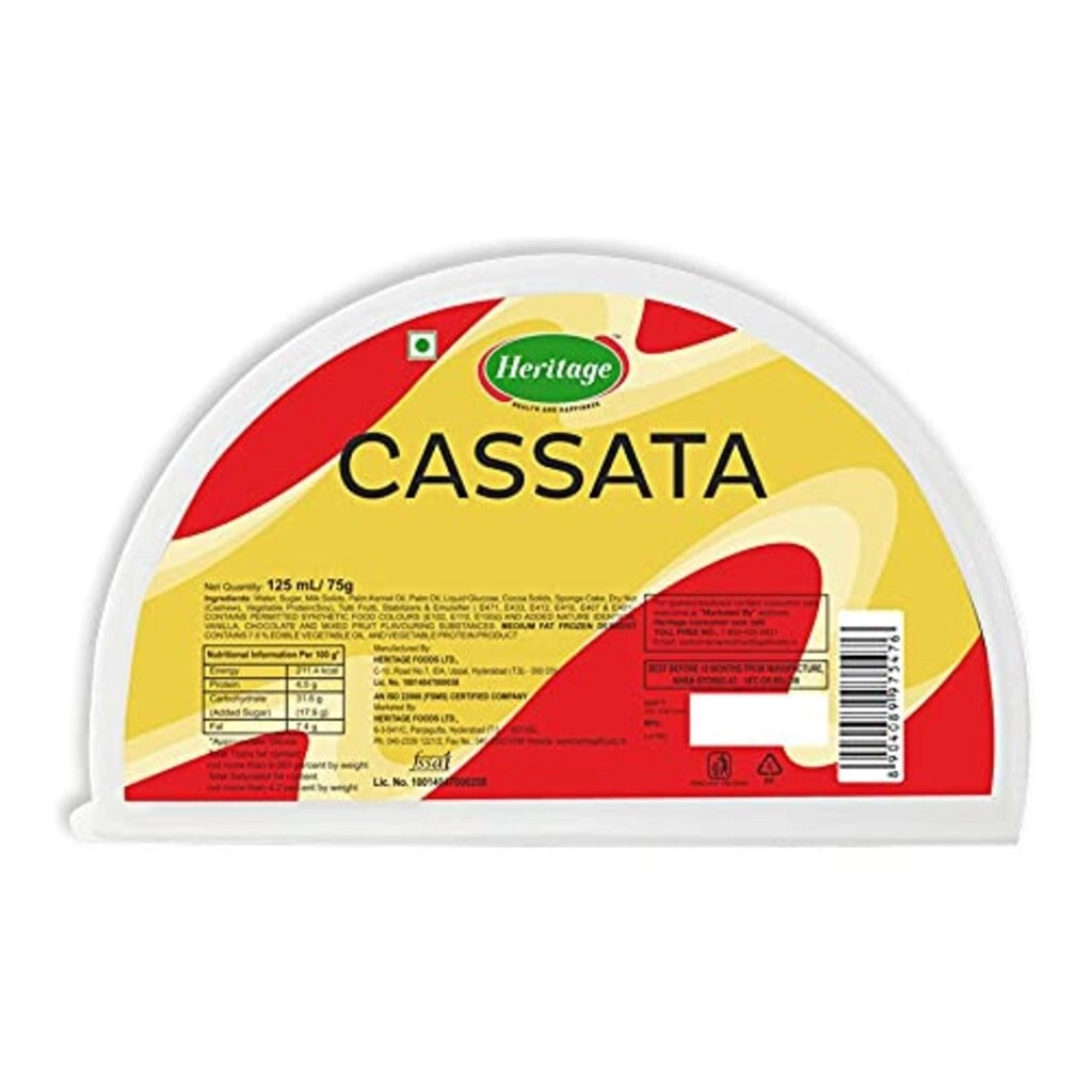 Ic Cassata Chocolate Tray
