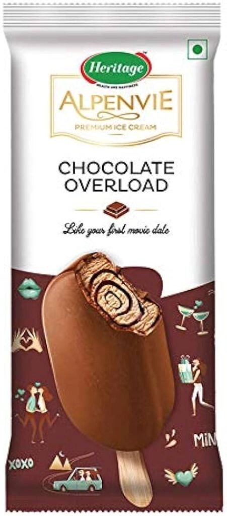Ic Alpenvie Chocolate Overload Bar