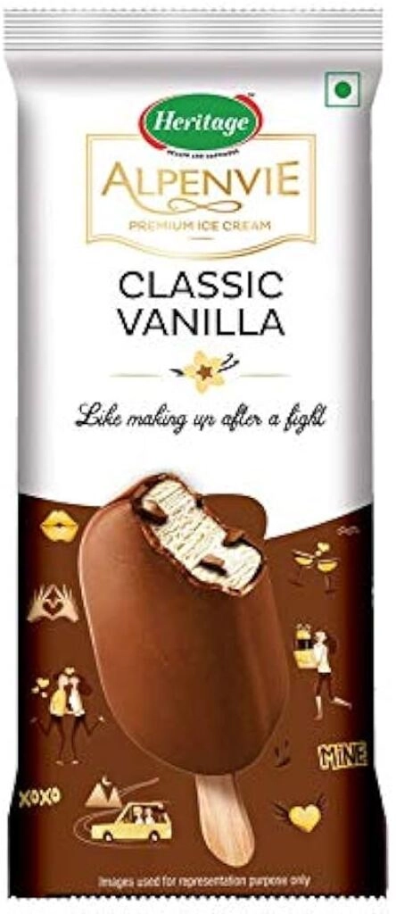 Ic Alpenvie Classic Vanilla Bar