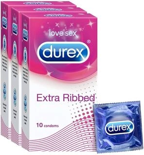 Extra Ribbed Condoms