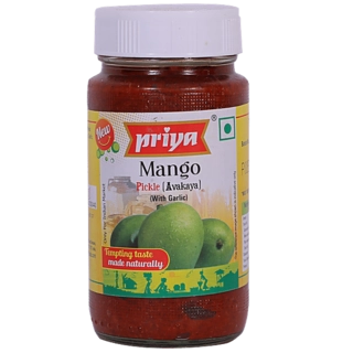 Pickle Mango (Avakaya) With Garlic