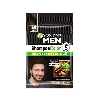 Men Shampoo Color Black Brown 3.0
