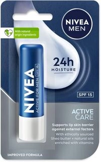 Men Active Care Lip Balm Spf