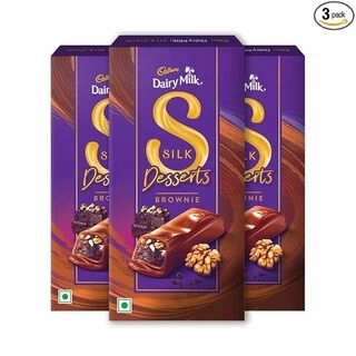Dairy Milk Silk Desert Walnut Brownie