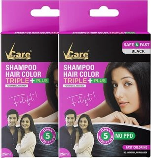 Shampoo Hair Color Triple Plus