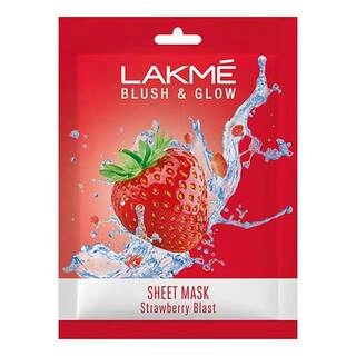 Blush & Glow Sheet Mask Strawberry Blast 1U/
