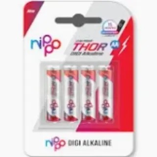 Thor-4 Alkaline Aa Card Pack