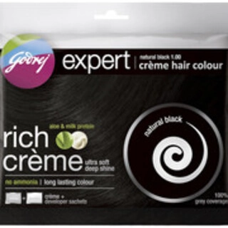Expert Rich Creme Hair Color Natural Black 1.00