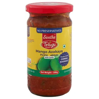 Pickle Mango With Garlic