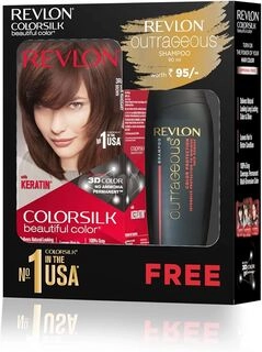 Color Silk 3R Dark Mahogany Brown Hair Color