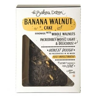 Banana Walnut Cake Wholewheat