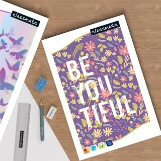 Classmate Note Book (256 Pages)(Unruled)(Long Size)