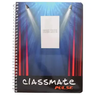 Classmate Note Book (180 Pages)(One Side Ruled)(Crown Size)