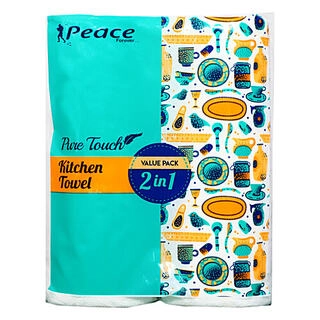 Kitchen Tissue 60 Pulls 2 Ply Roll